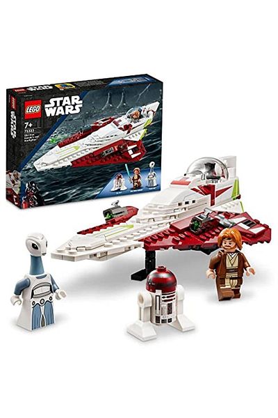 LEGO Obi-Wan Kenobi Jedi Starfighter 75333 - Building Toy for Ages 7 and up S