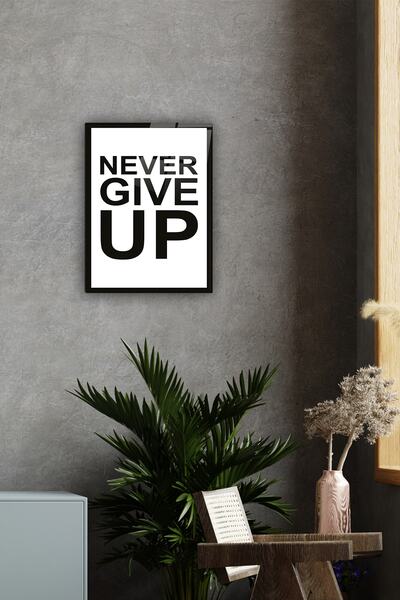 Decorita Pictură pe sticlă |   Nu renunța niciodată - 1