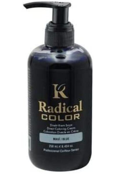 Radical Color Su Bazlı Saç Boyası 250 ml Mavi