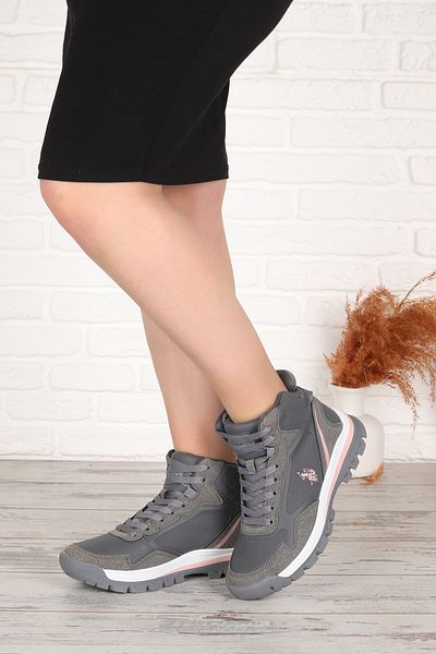 U.S. Polo Assn. Sagan Hi Wmn - Καθημερινές Γυναικείες Μπότες, Lace-Up