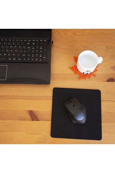 garaccu Felt Soft Textured Stylish Mouse Pad Black