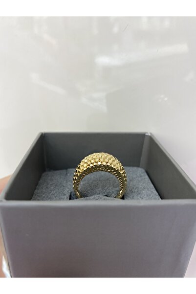 Karadeniz Kuyumculuk Pullu Tasarım Altın Yüzük (14 Ayar)