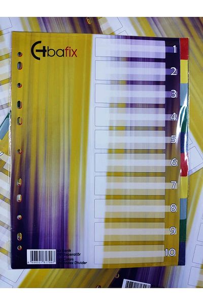 Bafix Bookmark - Colorful Index- 5 Colors-2 Pieces