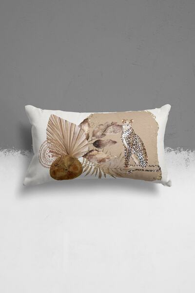 move home Διακοσμητικό Μαξιλάρι Ριχτάρι Διπλής Όψης Σχέδιο 30x50cm Γεμισμένο ...