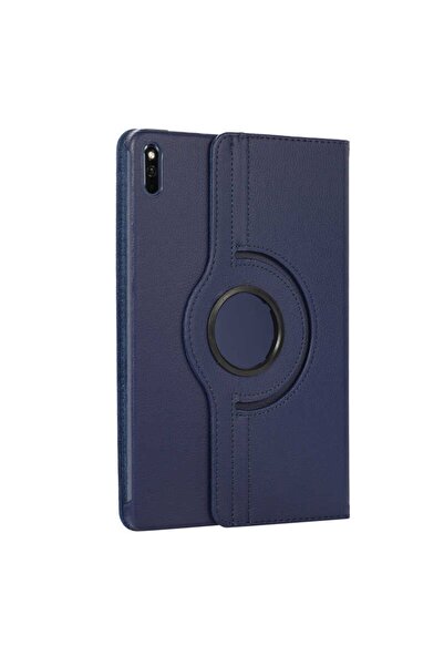 Fuchsia Huawei Mate Pad 11 (2021) Uyumlu Dönebilen Standlı Tablet Kılıfı