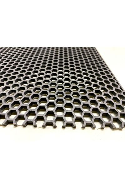 bademlerhali Wet Floor Mat Honeycomb Model Red Z Mat Pvc Hygienic Runner