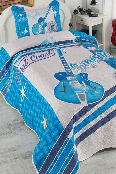 Örtüm Sounds Single Quilted Bedspread