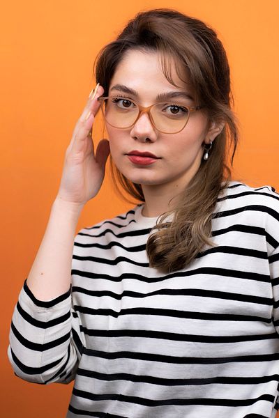 LUNOX Kathalina Matte Cream Blue Light Protective Screen Glasses