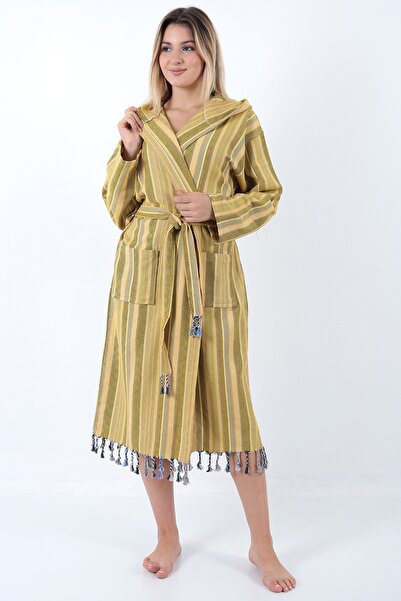 Buldan Concept رداء حمام زينا بيشتيمال خردل