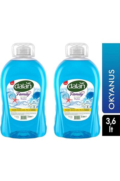 Dalan Family Liquid Soap Ocean 2 X 3600 Ml