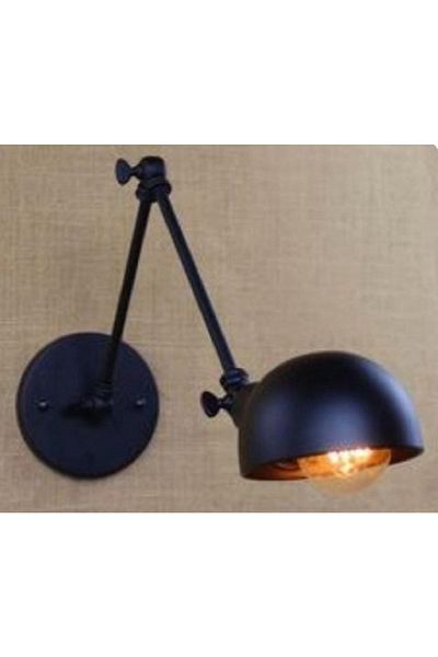 demet habek mylights Mylights Retro Rustic Articulated Movable Vintage Metal Sconce Reading Lamp Night Light