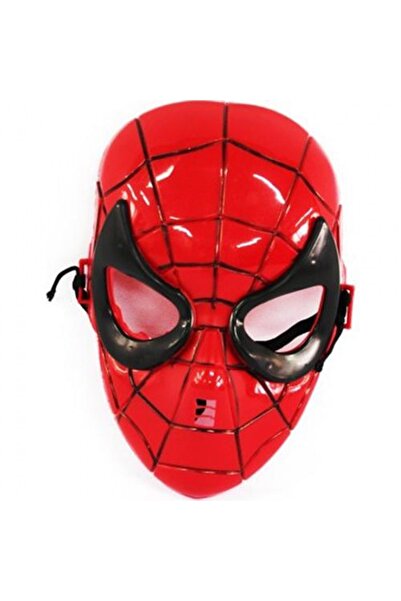 BYR Spiderman Plastik Maskesi Örümcek Adam Maskesi