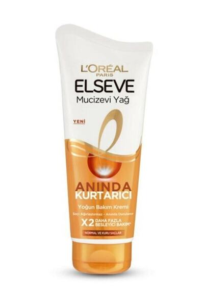 ELSEVE Mucizevi Yağ Anında Kurtarıcı Yoğun Bakım Saç Kremi 180 Ml