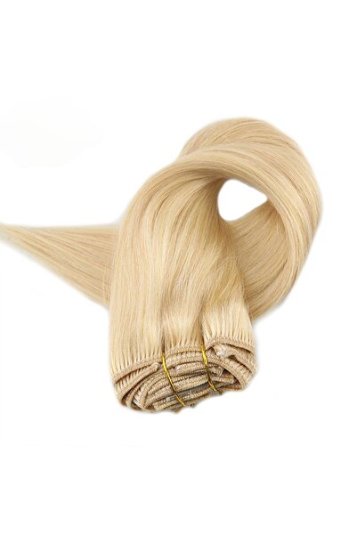 CESLİFE Platinasto plava polulunčasta kopča za kosu - kosa otporna na toplotu...