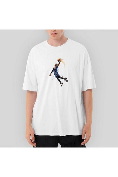 Z zepplin تي شيرت أبيض كبير الحجم من Okc Russell Westbrook