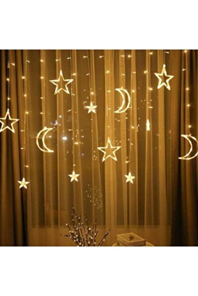 Genel Markalar Ay Yıldız Sarkan Led 3 Ay 3 Yıldız Led