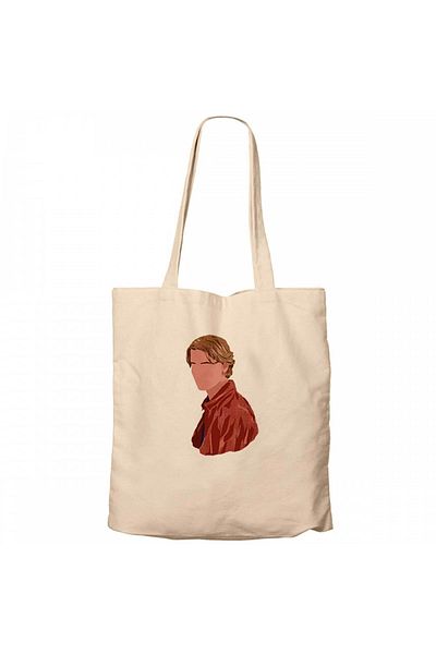 Z zepplin Young Royals Wilhelm Cream Canvas Tote Bag