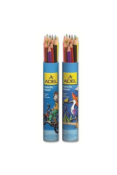 Adel 12 Colors Metal Tube Dry Paint