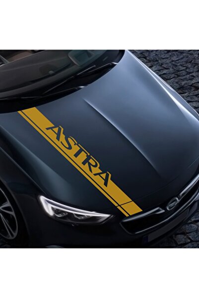 Vegatasarım Oto Araba Kaput Sticker Çıkartma - Astra J H G K F - Diğer Renkler