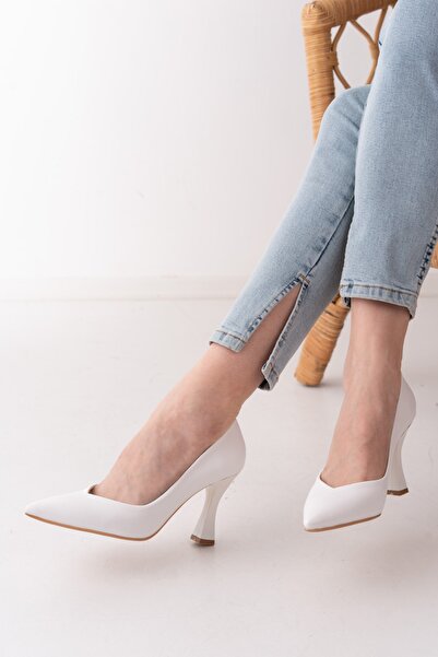 MASSOLE Rochie de mireasă din piele albă model Stiletto V Sezon nou Zilnic elegant, lucrată manual, producție internă