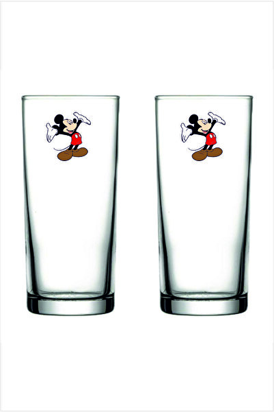 Tasarici Çizgi Film Karakterli Rakı Bardağı Serisi 2 Adet Mickey Mouse