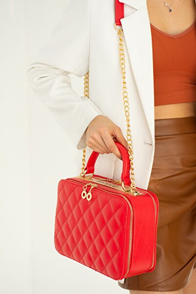 ImPolo حقيبة كتف نسائية أفرا ريد نوفا مقاس 19x25