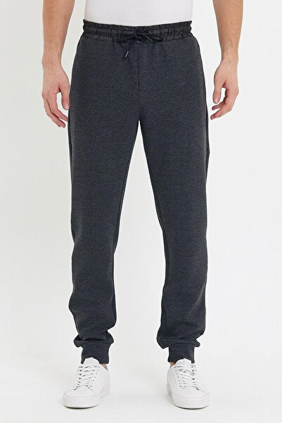 ENQUE Erkek Бол Lastikli Jogger Basic Chino Антрацит Штани