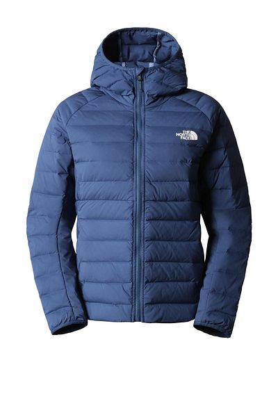 THE NORTH FACE Belleview Stretch Down Hoodie Coat Women's Blue