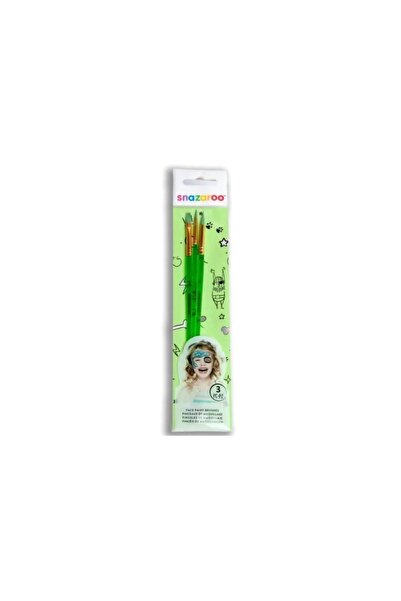 funworld Snazaroo Yüz Ve Vücut Boyama Fırçaları 3^lü Set