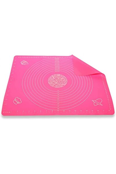 SDCV Epınox 40x50 Cm Silicone Dough Rolling Mat - Scale Dough Rolling Mat