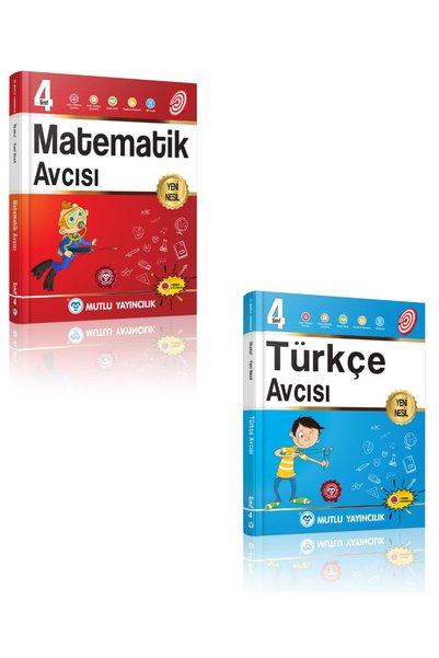 Mutlu Yayıncılık 4. Sınıf Matematik Ve Türkçe Avcısı