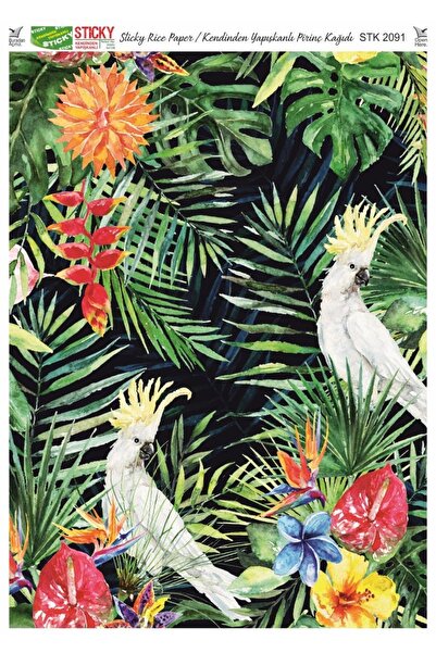 Rich Self Adhesive Brass Decopage Paper Stk2091