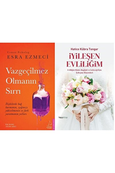 Destek Yayınları Vazgeçilmez Olmanın Sırrı + Iyileşen Evliliğim / 2 Kitap Set