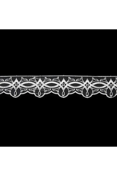 Nazarone Organza Guipure 8071 9mt-κρέμα