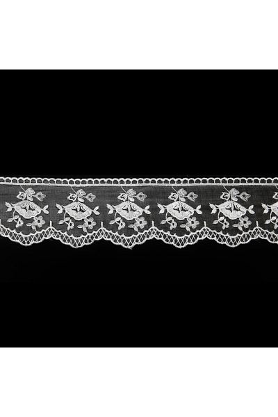 Nazarone Organza Güpür 8098 9mt-κρέμα