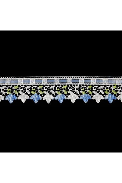 Nazarone Γυπούρ 7058 Μπατίκ 9μτ-Μπλε