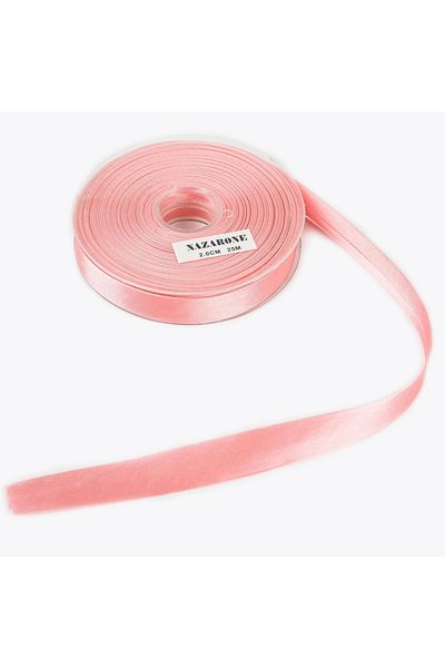 Nazarone 25Mt Pink Satin Piping 2cm