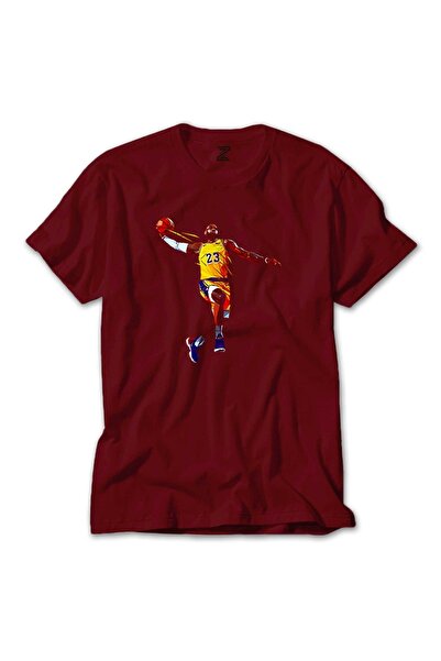 Z zepplin Tricou Roșu Color Lebron James