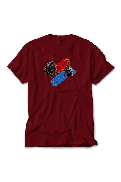 Z zepplin Tricou roșu Atreus Kratos God of War