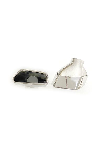 Bimbo Bmw 5 Series G30 m Tech - Exhaust End Chrome Set