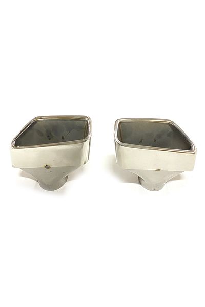 Bimbo Bmw 5 Series G30 m Tech - Exhaust End Chrome Set