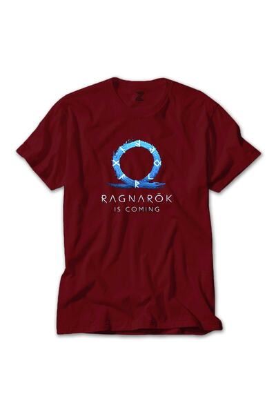 Z zepplin تي شيرت God Of War Ragnarok قادم باللون الرمادي