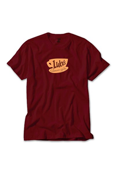 Z zepplin Гилмор Гърлс Червената тениска на Люк