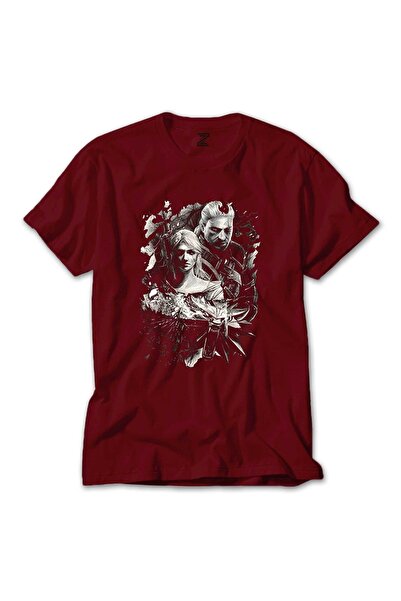 Z zepplin Tricou roșu The Witcher Ciri