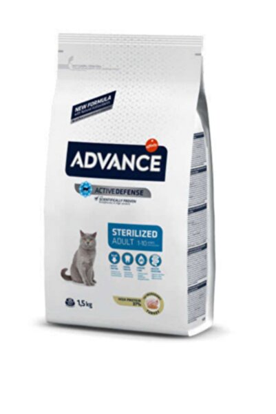 Advance Sterilized (turkey) Kısırlaştırılmış Hindili Kedi Maması 1,5 kg