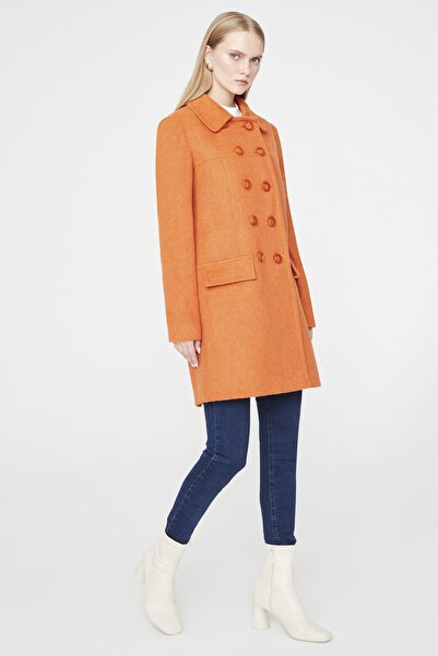adL Long Buttoned Coat