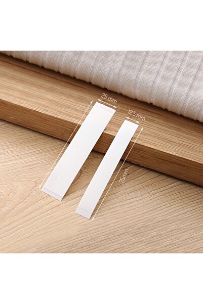 kubbe Şeffaf Çift Taraflı Dekolte Bandı (YAKA VE KIYAFET BANDI) 2.5x7.5 Cm