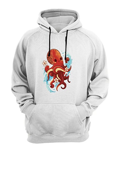 WİDİ Džemper Octopus Štampano