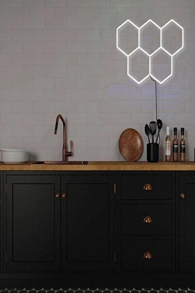 Extremmotif Petek Neon Led,dekorasyon,neon Tabela