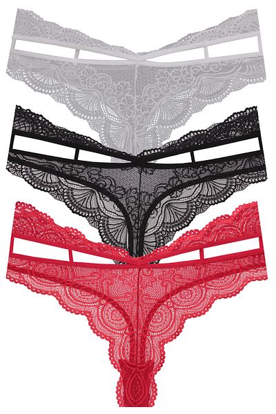 papatya lingerie 3'' Waist Belt Detailed Fancy String